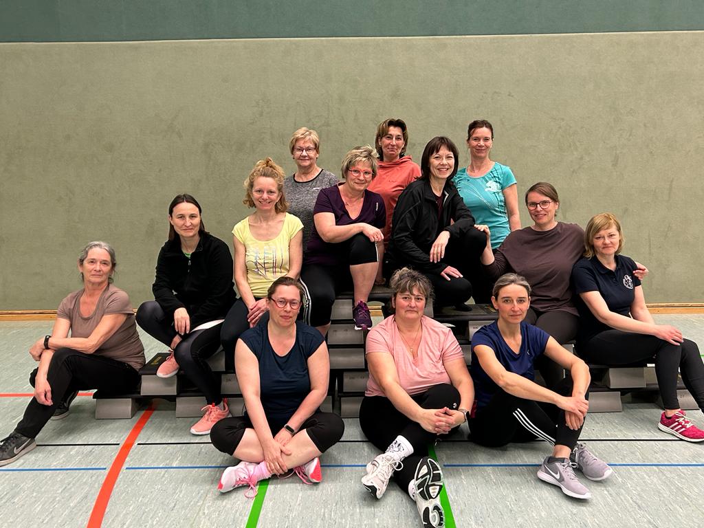 Foto der Aerobic Gruppe des OHC Bernstadts