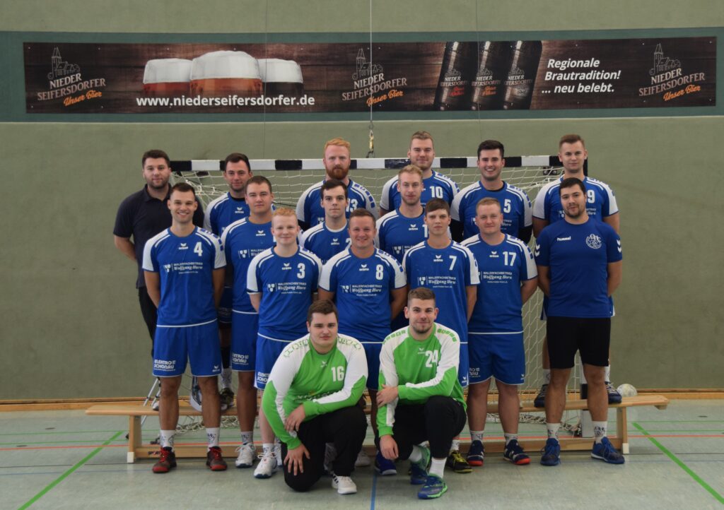Mannschaftsbild der 2. Männer des OHC Bernstadts - Saison 2023/2024